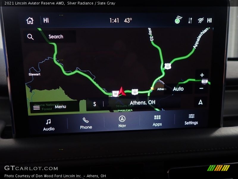 Silver Radiance / Slate Gray 2021 Lincoln Aviator Reserve AWD