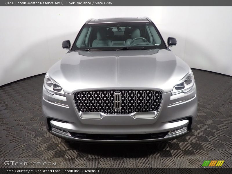 Silver Radiance / Slate Gray 2021 Lincoln Aviator Reserve AWD