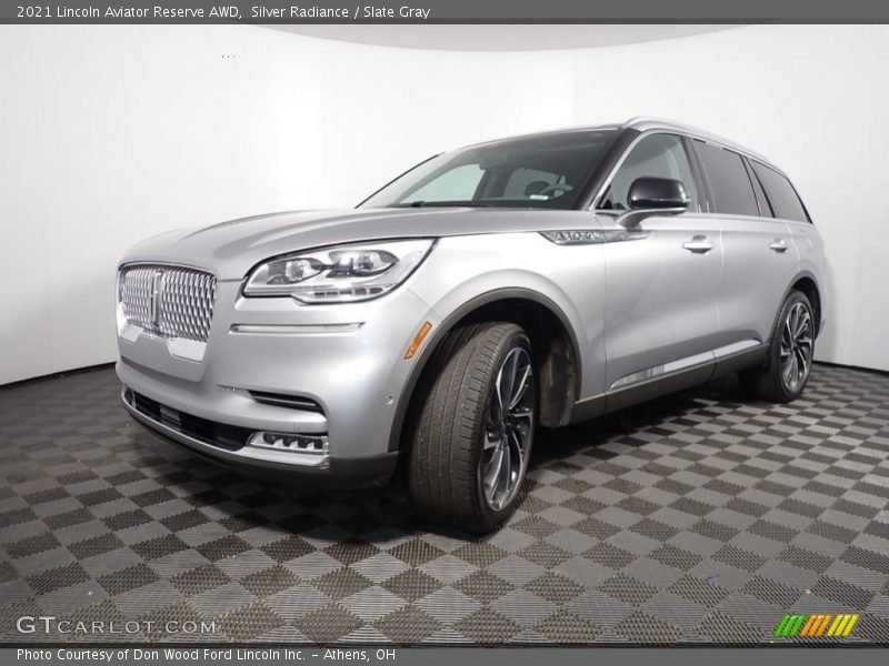 Silver Radiance / Slate Gray 2021 Lincoln Aviator Reserve AWD