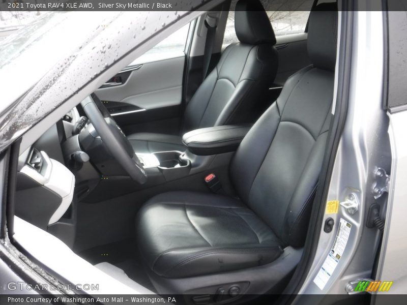 Silver Sky Metallic / Black 2021 Toyota RAV4 XLE AWD