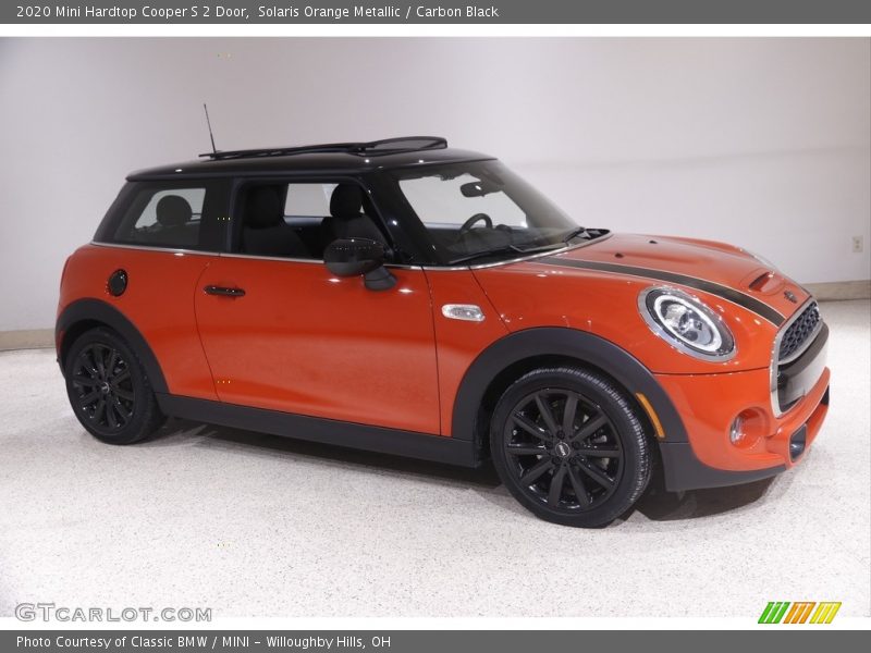 Solaris Orange Metallic / Carbon Black 2020 Mini Hardtop Cooper S 2 Door