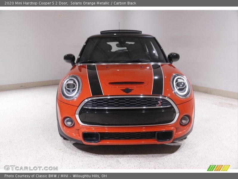 Solaris Orange Metallic / Carbon Black 2020 Mini Hardtop Cooper S 2 Door