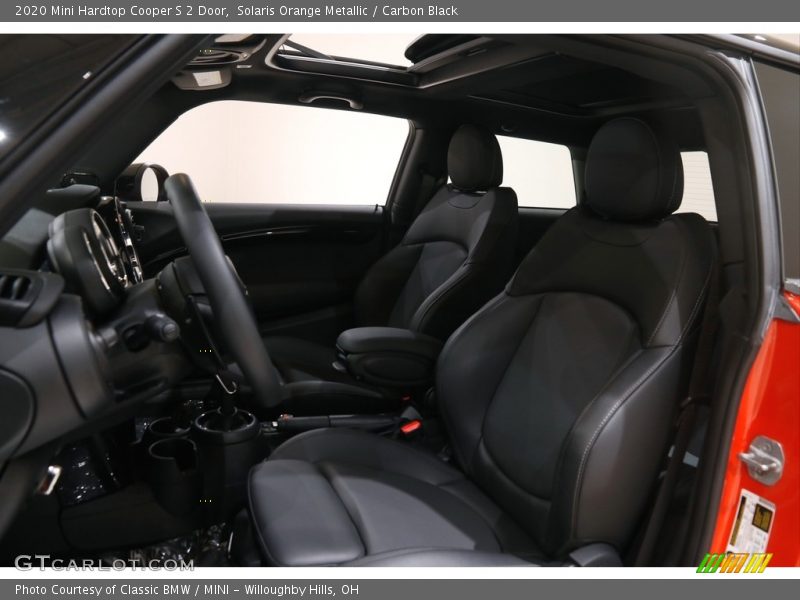 Solaris Orange Metallic / Carbon Black 2020 Mini Hardtop Cooper S 2 Door