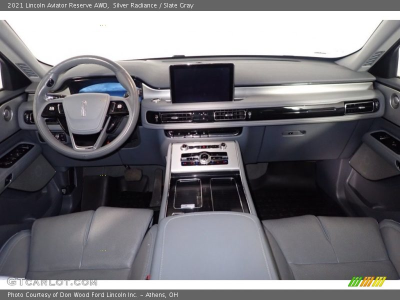 Dashboard of 2021 Aviator Reserve AWD