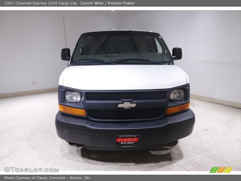 Summit White / Medium Pewter 2007 Chevrolet Express 1500 Cargo Van