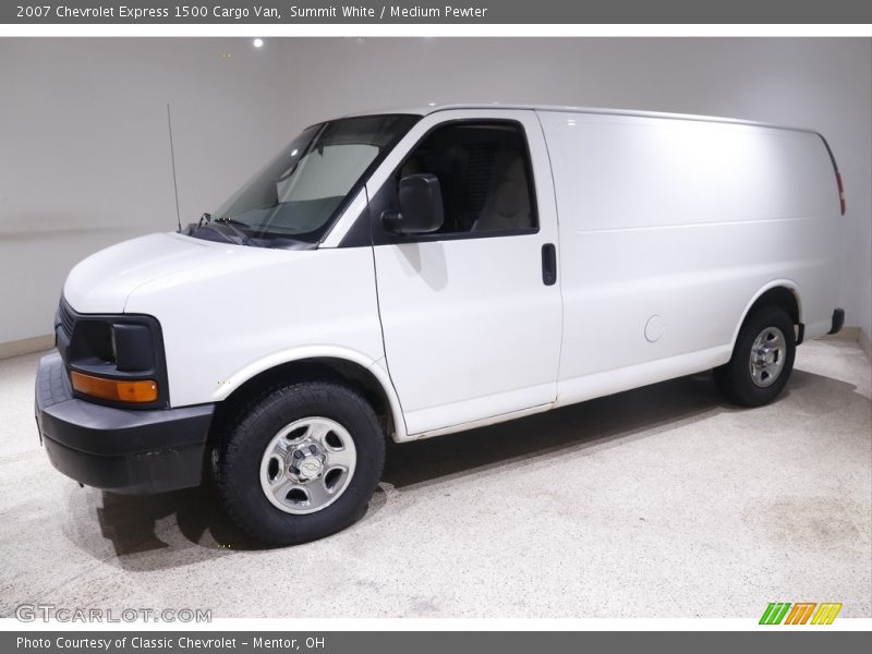 Summit White / Medium Pewter 2007 Chevrolet Express 1500 Cargo Van