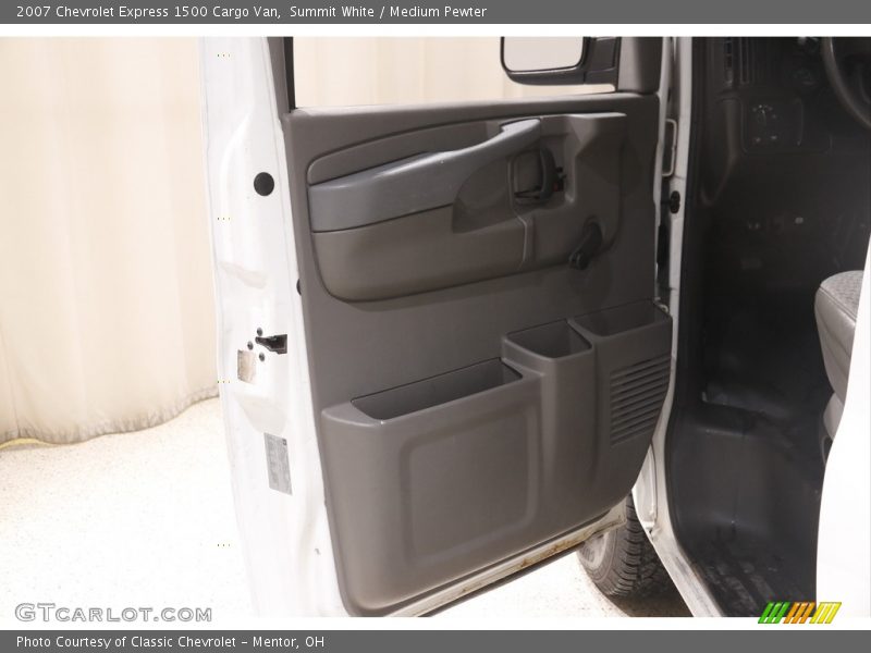 Summit White / Medium Pewter 2007 Chevrolet Express 1500 Cargo Van
