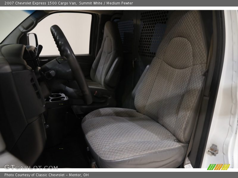 Summit White / Medium Pewter 2007 Chevrolet Express 1500 Cargo Van