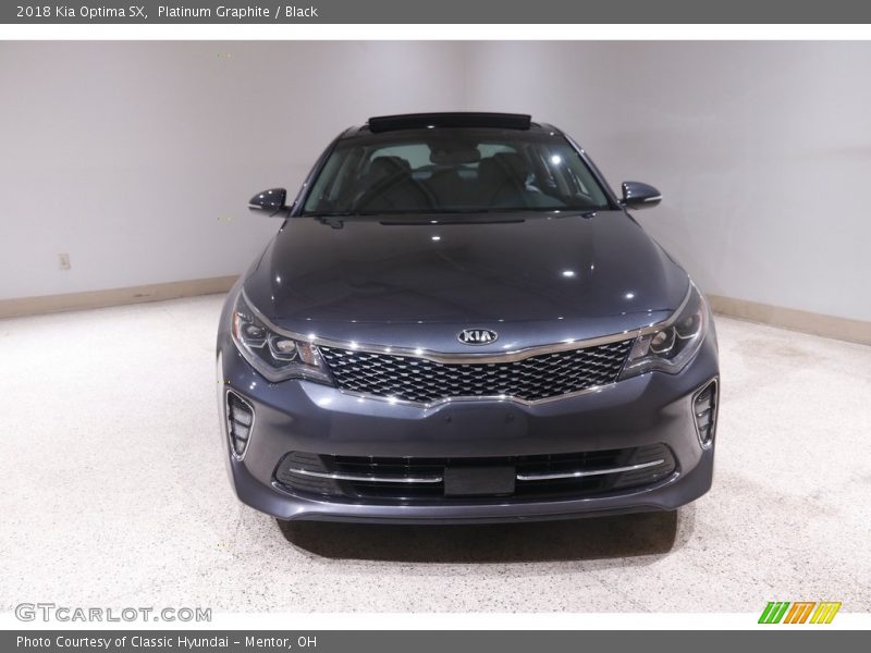 Platinum Graphite / Black 2018 Kia Optima SX
