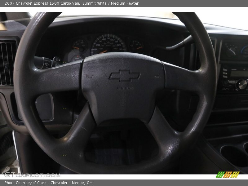 Summit White / Medium Pewter 2007 Chevrolet Express 1500 Cargo Van