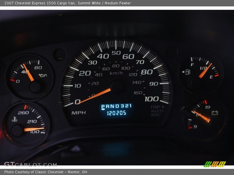 Summit White / Medium Pewter 2007 Chevrolet Express 1500 Cargo Van
