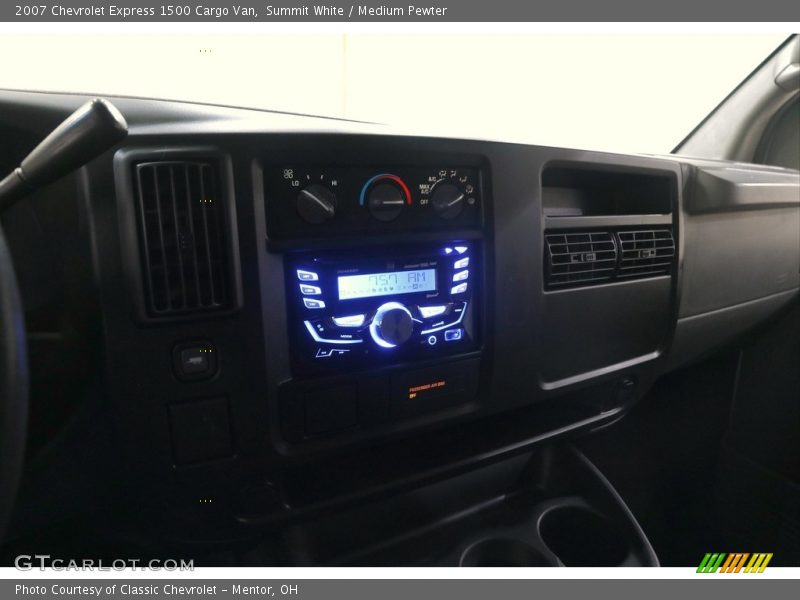 Summit White / Medium Pewter 2007 Chevrolet Express 1500 Cargo Van