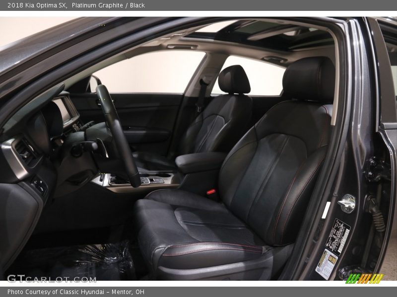 Platinum Graphite / Black 2018 Kia Optima SX