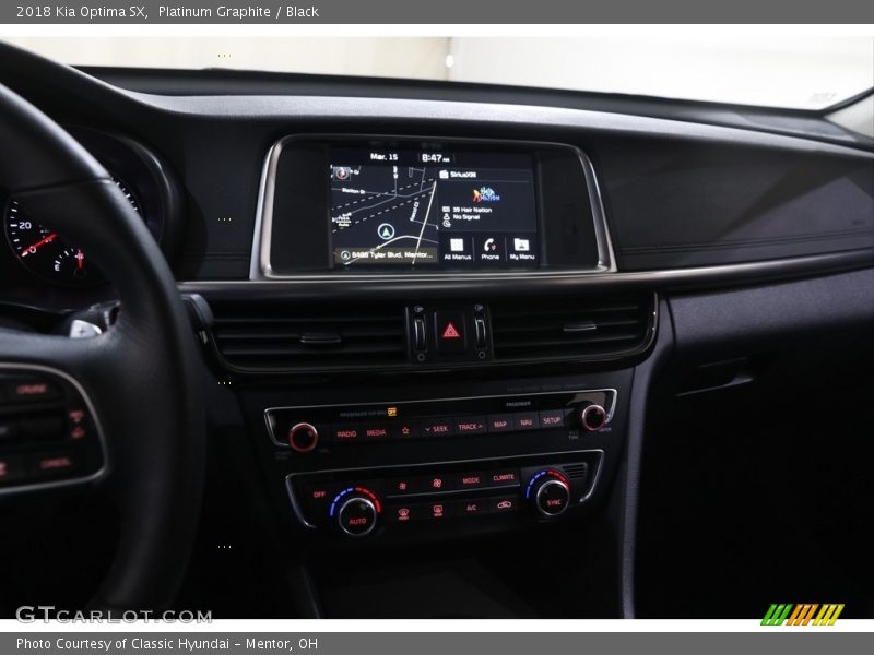 Platinum Graphite / Black 2018 Kia Optima SX