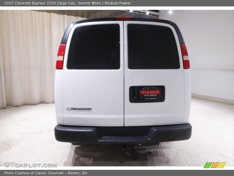 Summit White / Medium Pewter 2007 Chevrolet Express 1500 Cargo Van