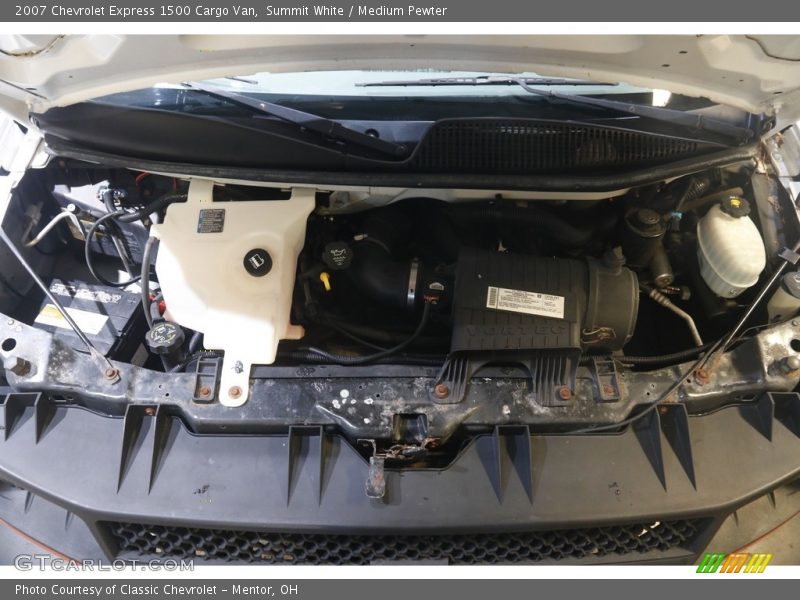 Summit White / Medium Pewter 2007 Chevrolet Express 1500 Cargo Van