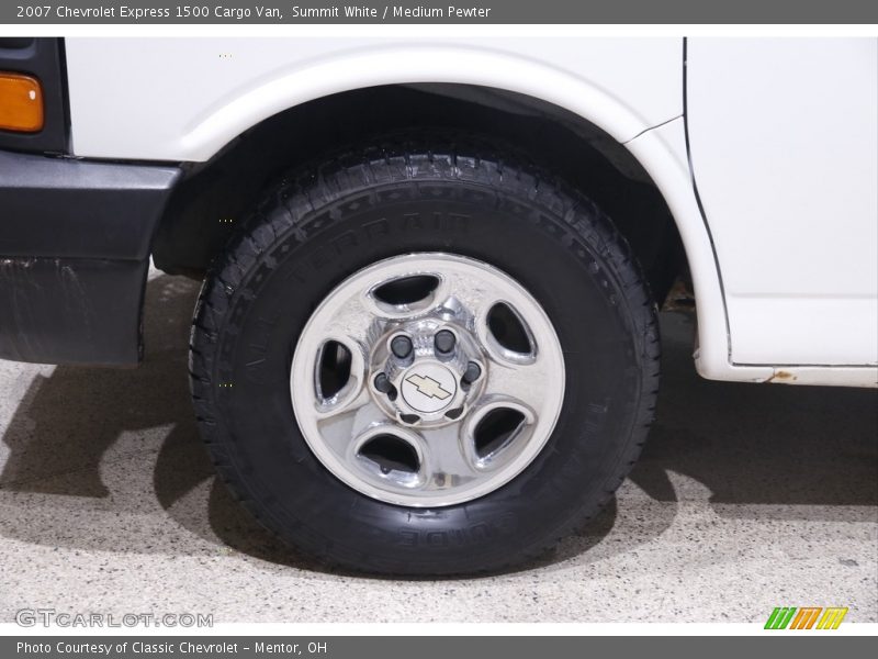 Summit White / Medium Pewter 2007 Chevrolet Express 1500 Cargo Van