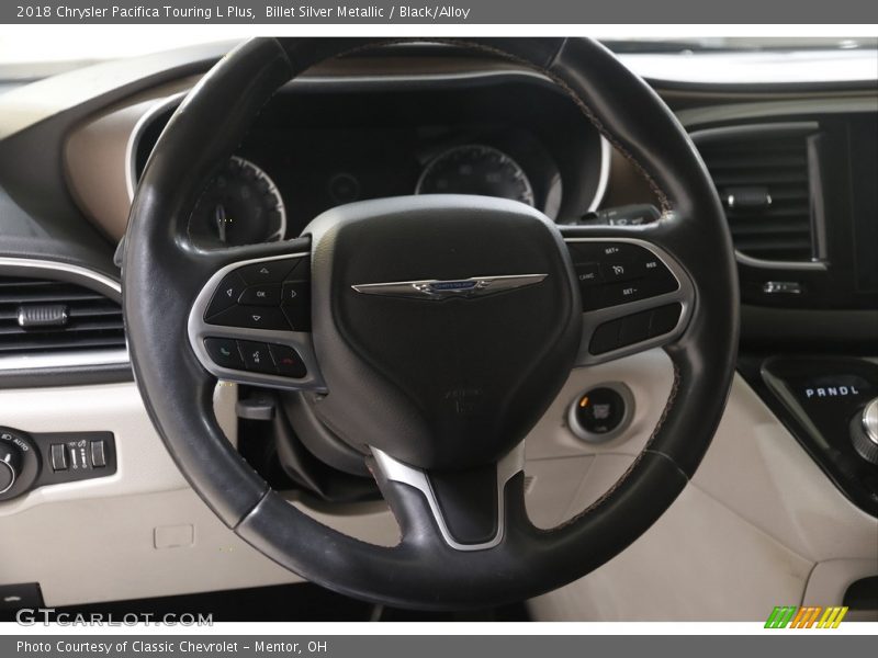 Billet Silver Metallic / Black/Alloy 2018 Chrysler Pacifica Touring L Plus