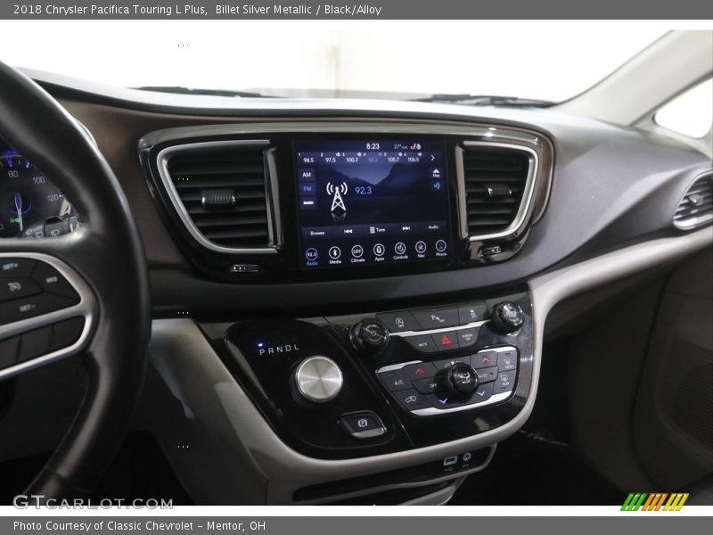 Billet Silver Metallic / Black/Alloy 2018 Chrysler Pacifica Touring L Plus