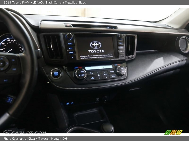 Black Current Metallic / Black 2018 Toyota RAV4 XLE AWD