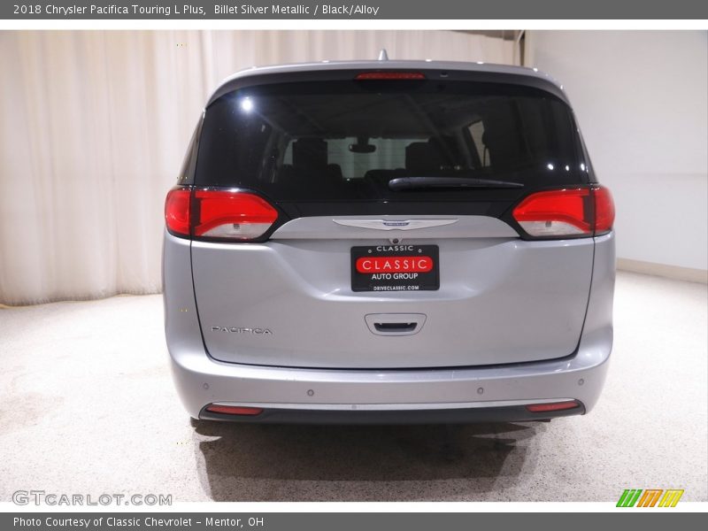 Billet Silver Metallic / Black/Alloy 2018 Chrysler Pacifica Touring L Plus