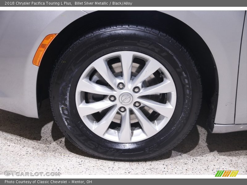 Billet Silver Metallic / Black/Alloy 2018 Chrysler Pacifica Touring L Plus
