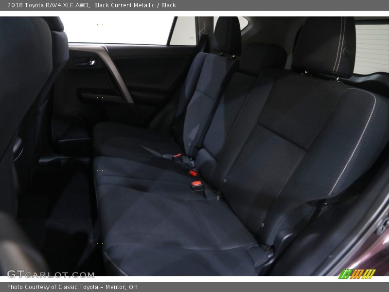 Black Current Metallic / Black 2018 Toyota RAV4 XLE AWD