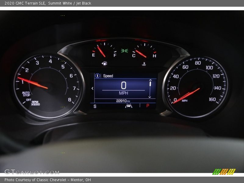 Summit White / Jet Black 2020 GMC Terrain SLE