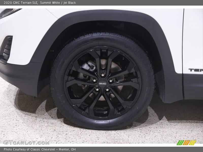 Summit White / Jet Black 2020 GMC Terrain SLE