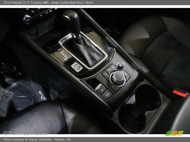 Deep Crystal Blue Mica / Black 2019 Mazda CX-5 Touring AWD