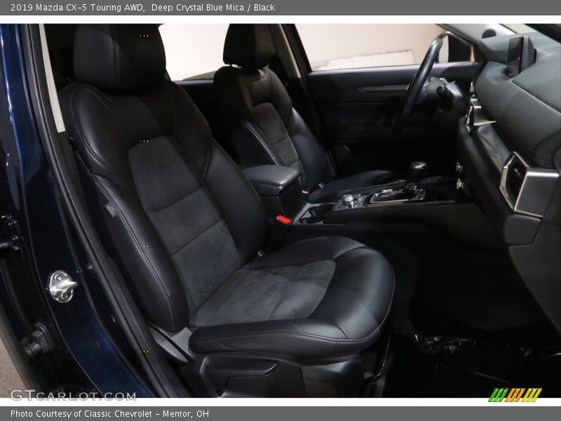 Deep Crystal Blue Mica / Black 2019 Mazda CX-5 Touring AWD