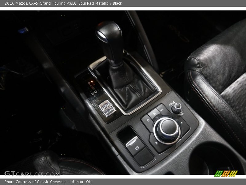 Soul Red Metallic / Black 2016 Mazda CX-5 Grand Touring AWD