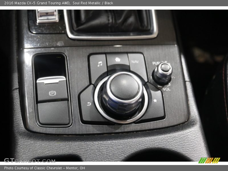 Soul Red Metallic / Black 2016 Mazda CX-5 Grand Touring AWD