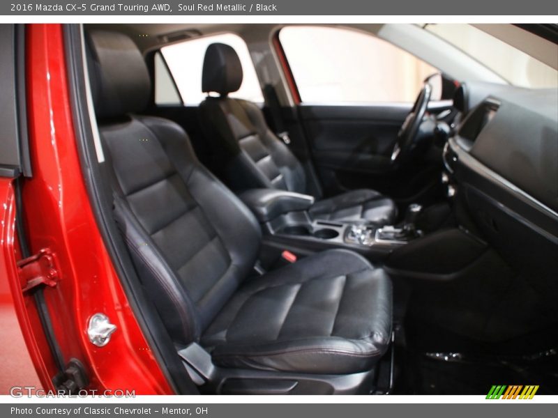 Soul Red Metallic / Black 2016 Mazda CX-5 Grand Touring AWD