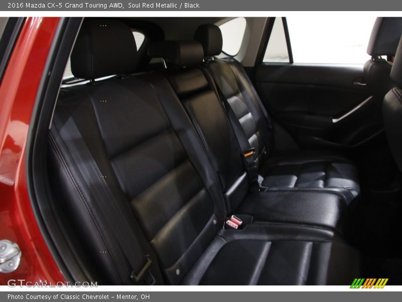 Soul Red Metallic / Black 2016 Mazda CX-5 Grand Touring AWD