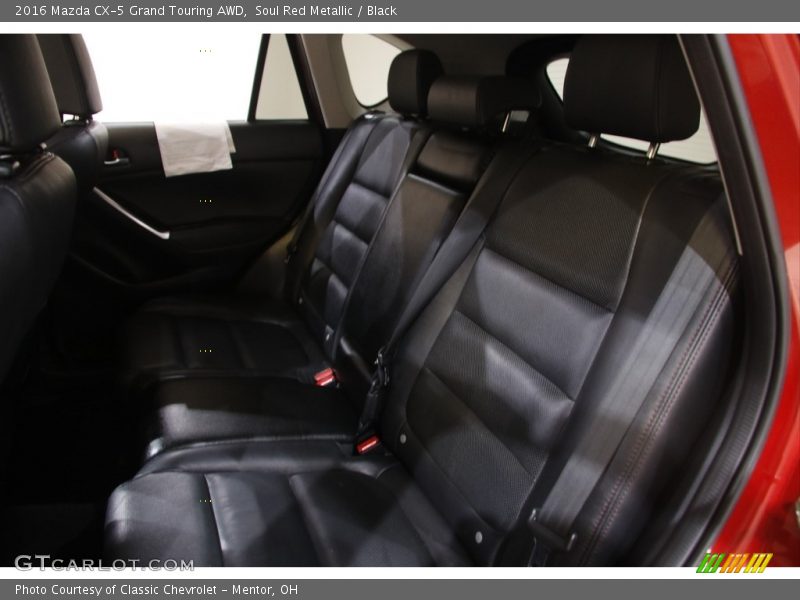 Soul Red Metallic / Black 2016 Mazda CX-5 Grand Touring AWD