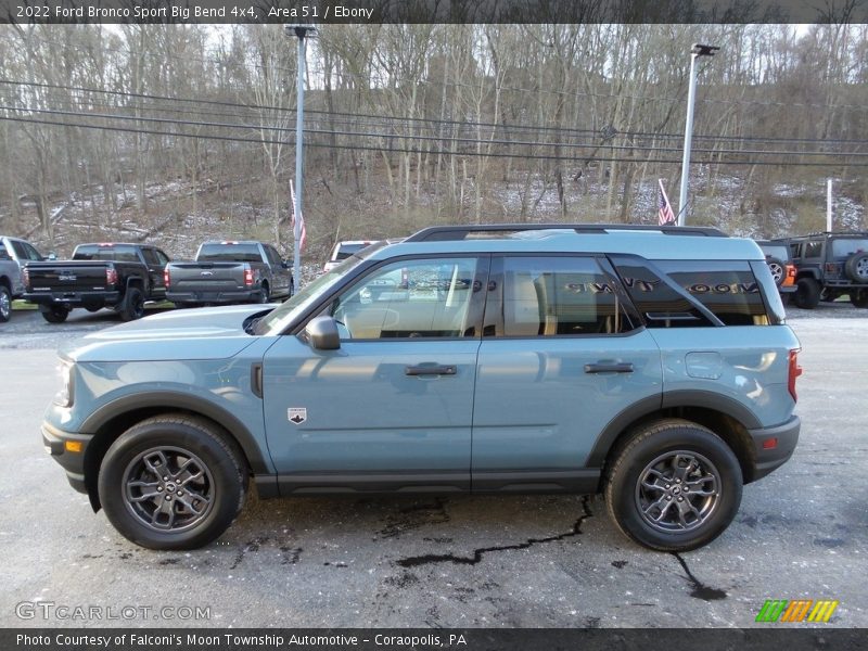 Area 51 / Ebony 2022 Ford Bronco Sport Big Bend 4x4