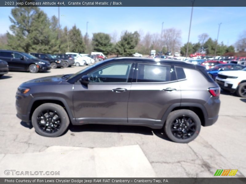 Granite Crystal Metallic / Black 2023 Jeep Compass Altitude 4x4