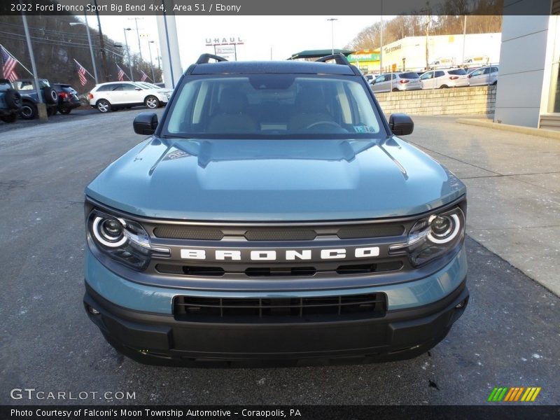 Area 51 / Ebony 2022 Ford Bronco Sport Big Bend 4x4