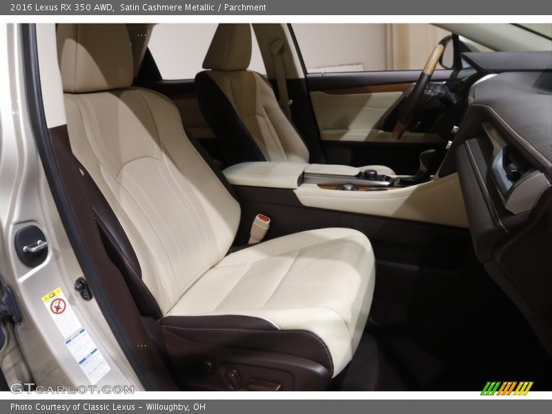Satin Cashmere Metallic / Parchment 2016 Lexus RX 350 AWD
