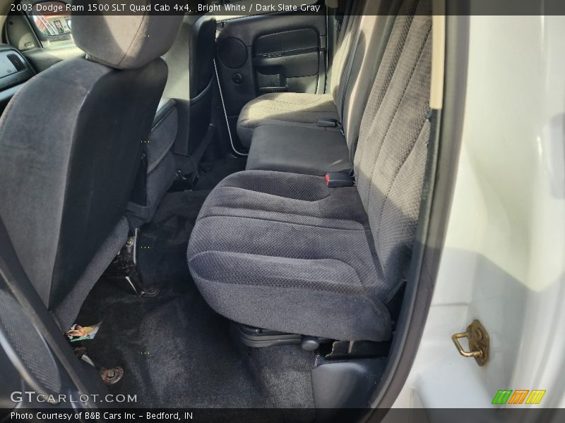 Bright White / Dark Slate Gray 2003 Dodge Ram 1500 SLT Quad Cab 4x4