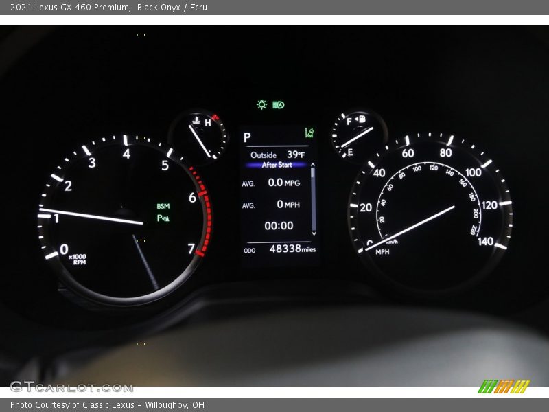  2021 GX 460 Premium 460 Premium Gauges