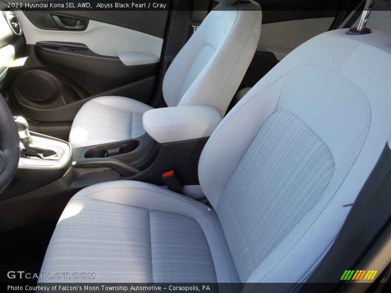 Front Seat of 2023 Kona SEL AWD