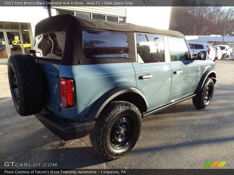 Area 51 / Dark Space Gray 2022 Ford Bronco Black Diamond 4x4 4-Door