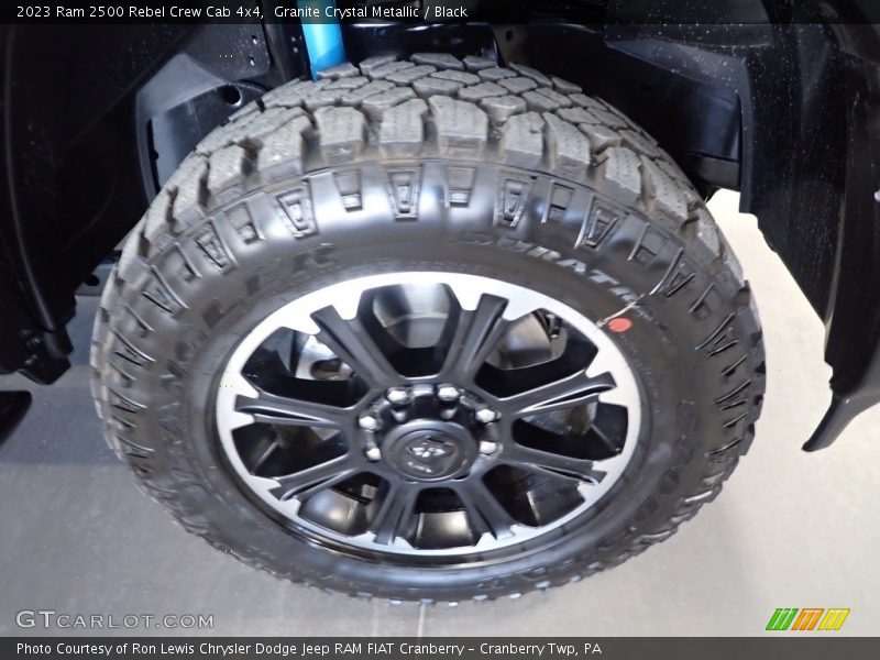 Granite Crystal Metallic / Black 2023 Ram 2500 Rebel Crew Cab 4x4