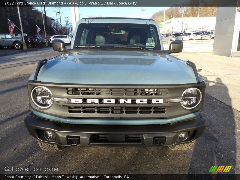 Area 51 / Dark Space Gray 2022 Ford Bronco Black Diamond 4x4 4-Door