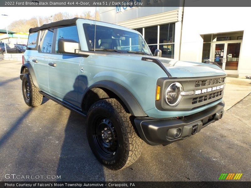 Area 51 / Dark Space Gray 2022 Ford Bronco Black Diamond 4x4 4-Door