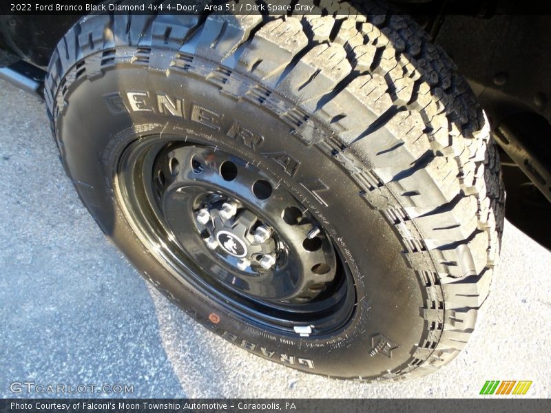 Area 51 / Dark Space Gray 2022 Ford Bronco Black Diamond 4x4 4-Door