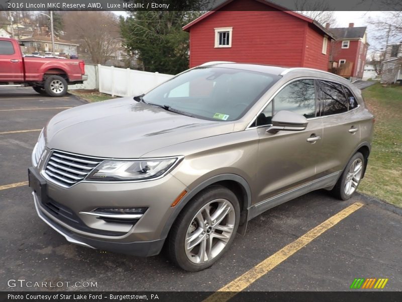 Luxe Metallic / Ebony 2016 Lincoln MKC Reserve AWD
