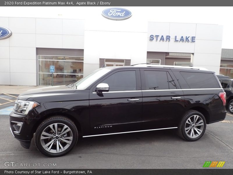 Agate Black / Ebony 2020 Ford Expedition Platinum Max 4x4